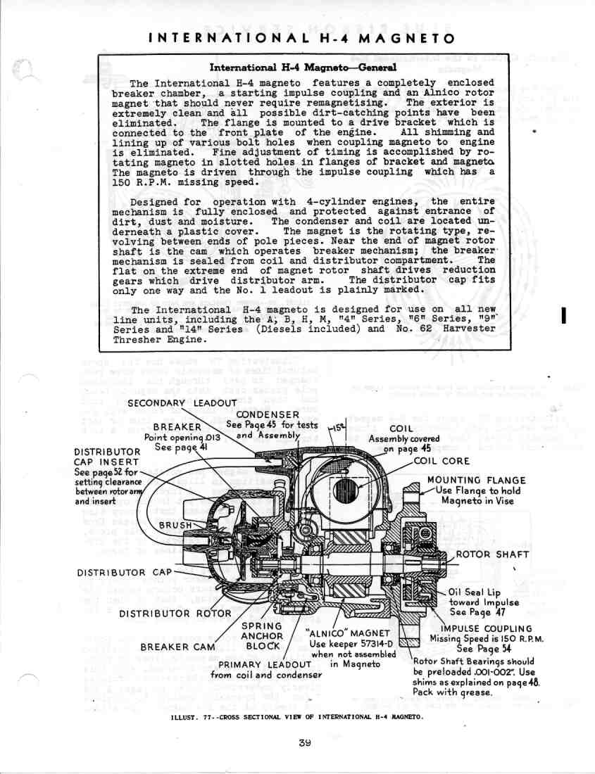 GSS-5035 Service Manual Magnetos